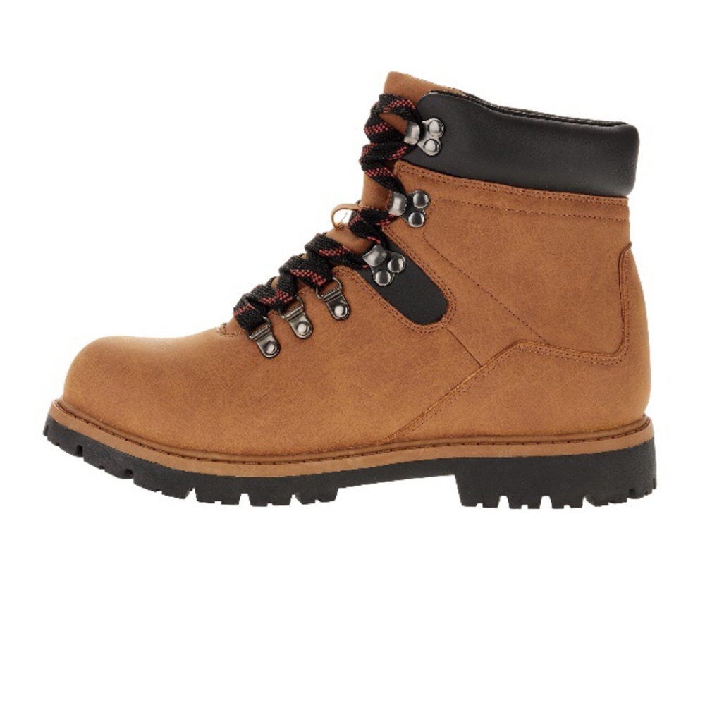 NWT Mens Ozark Trail Red Lace Hiking Boots - Picture 3 of 5